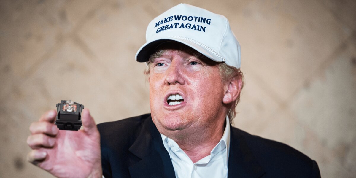 Trump promoting Wooting
